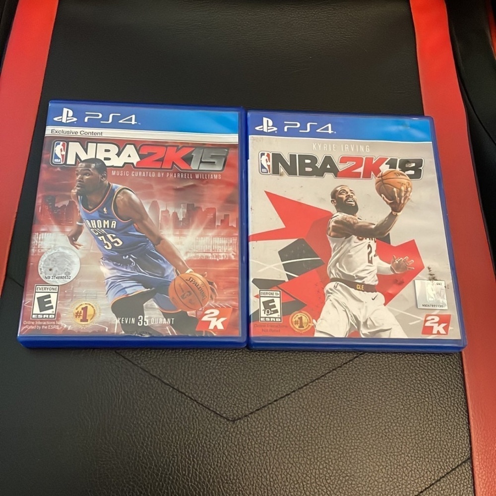 NBA 2K15 and 2K18